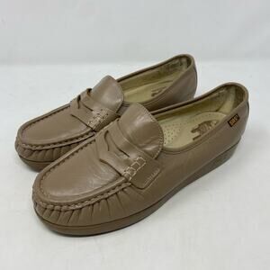 SAS Classic Timeless Mocha Loafer Womens Size 8.5